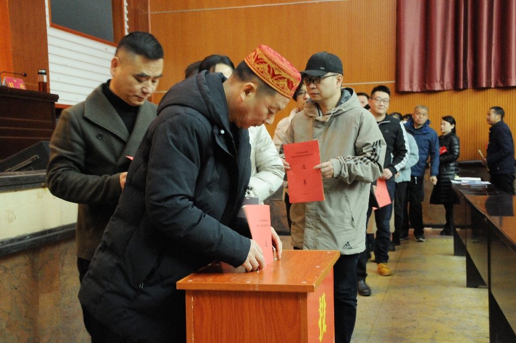 大祥区政协五届六次会议胜利闭幕蔡治军当选为区政协五届委员会主席(图3)